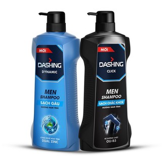 Dầu Gội Sạch Gàu, cho tóc chắc khỏe Cho Nam Giới Dashing Dynamic Men Shampoo 650g