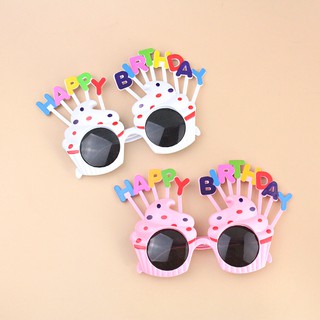 Mắt kính Happy Birthday ngộ nghĩnh (2 màu)