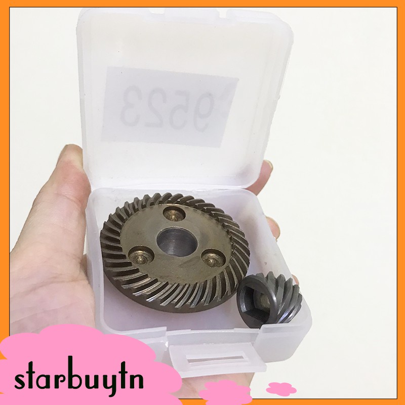 Bộ Bánh Răng Vát Xoắn Ốc Kim Loại Máy Mài Góc 9523 Cho Makita