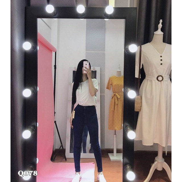 Quần Jeans Nữ Cạp Cao Siêu Co Giãn Ms : 007 | BigBuy360 - bigbuy360.vn