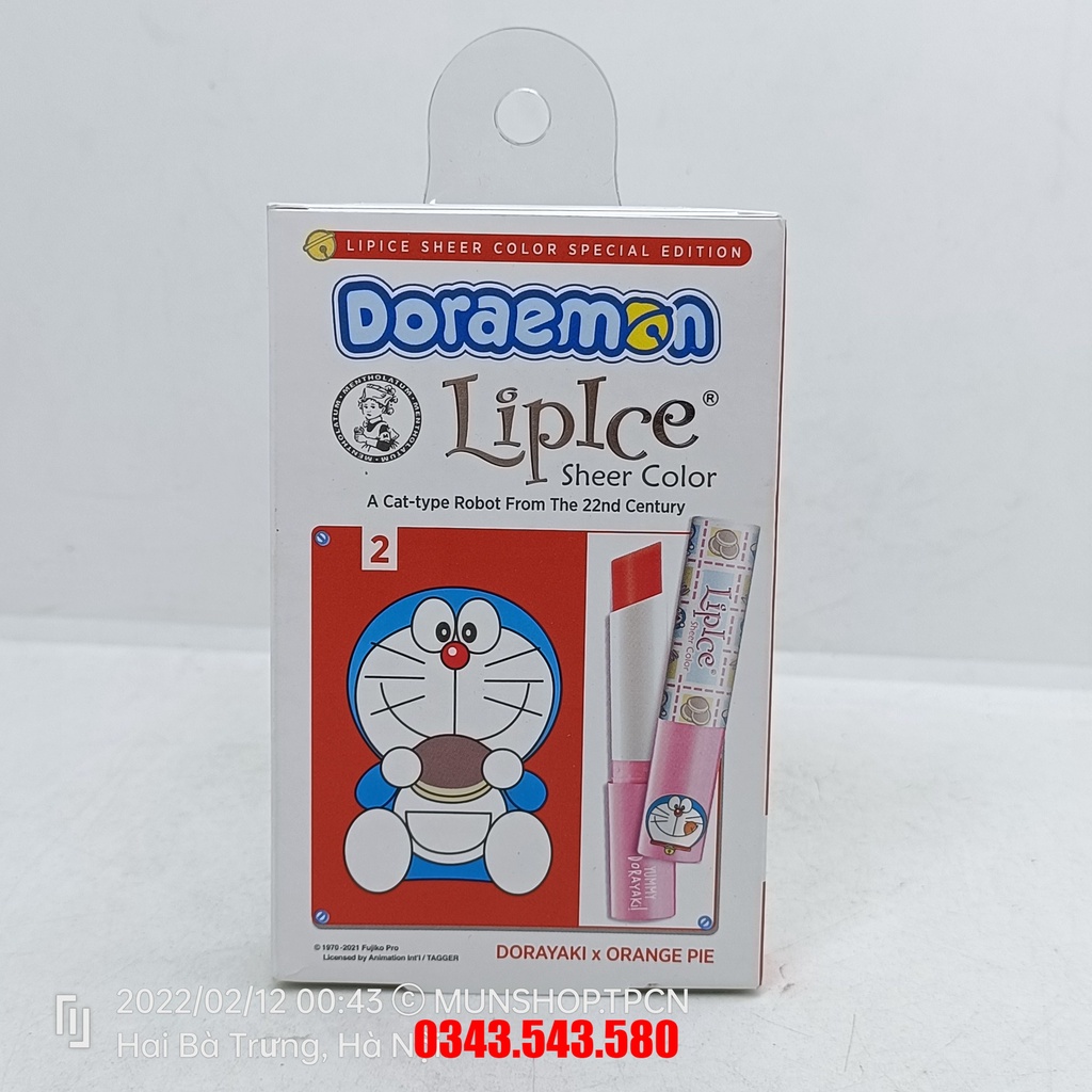 Son dưỡng có màu Doraemon LipIce Sheer Color