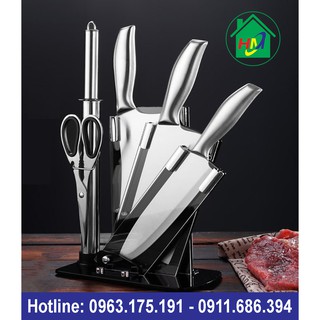 Bộ Dao 6 Món Inox Nhật Bản Cao Cấp
