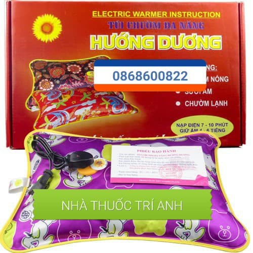 TÚI CHƯỜM SƯỞI ẤM  HƯỚNG DƯƠNG ĐA NĂNG CỠ TO 25-35CM CÓ MẪU MỚI