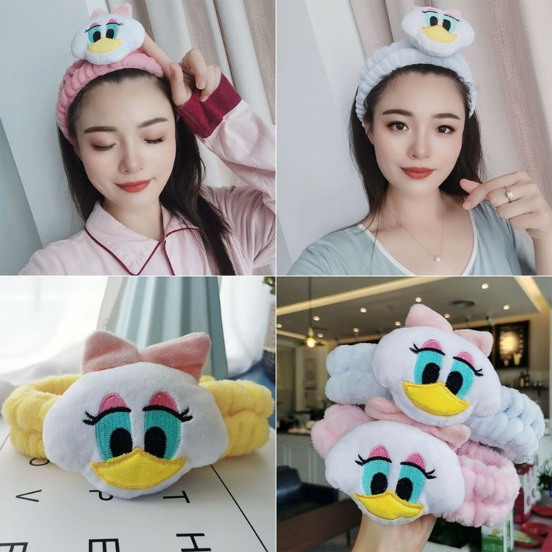 Băng đô rửa mặt vịt Donal dễ thương
