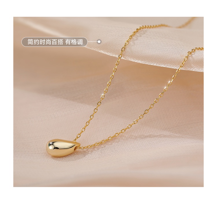 [FreeShip] Dây chuyền nữ titan bi rơi X10-109a - CAM KẾT KHÔNG BAY MÀU