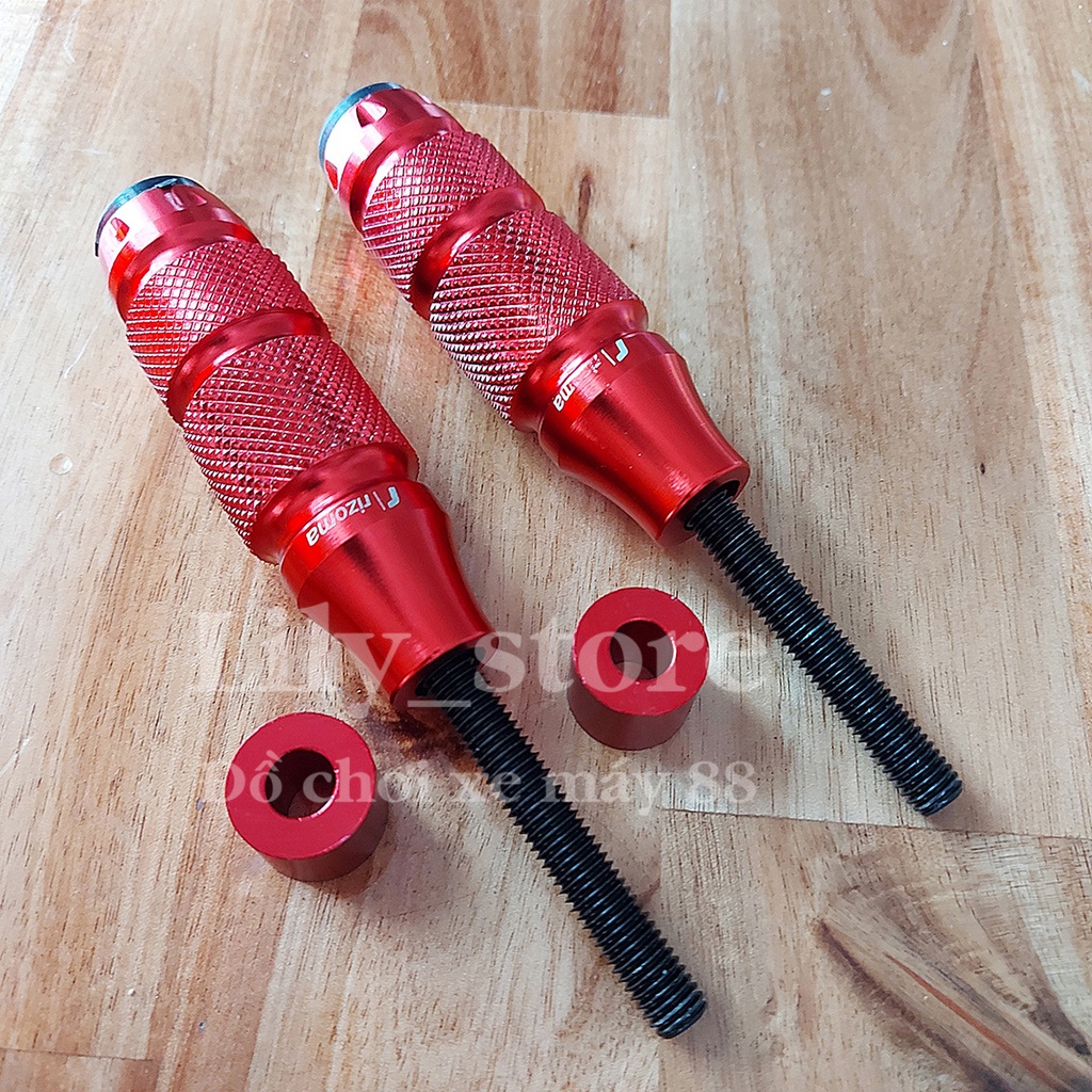 Gù chống đổ sau chống ngã xe kiêm gác chân gắn exciter winner airblade và các dòng xe khác giá 1 cặp