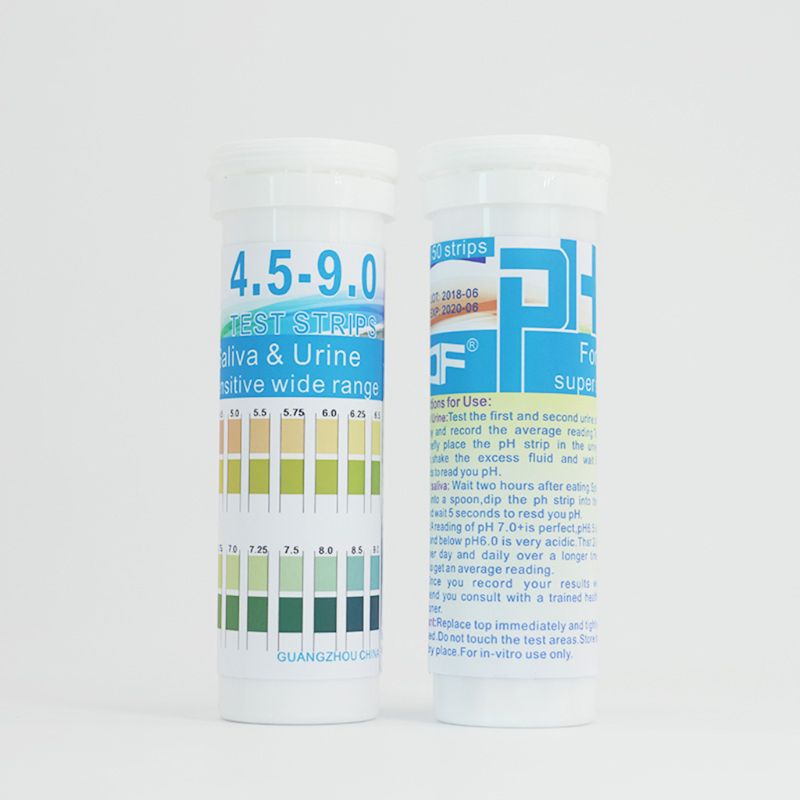 Que Thử Độ Nhạy Cao pH 4.5 - pH 9.0 Dành Cho Nước Tiểu Và Nước Bọt