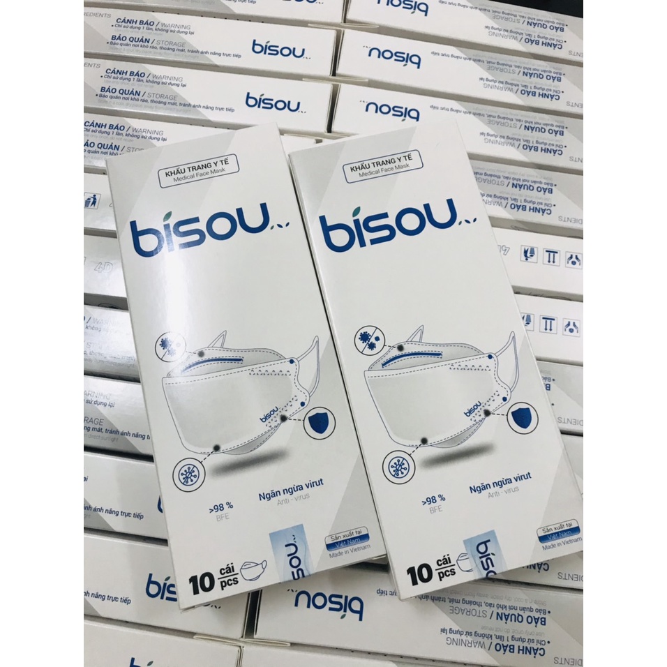[HÀNG CHUẨN CÔNG TY] KHẨU TRANG BISOU KF94 - HỘP 10C | BigBuy360 - bigbuy360.vn