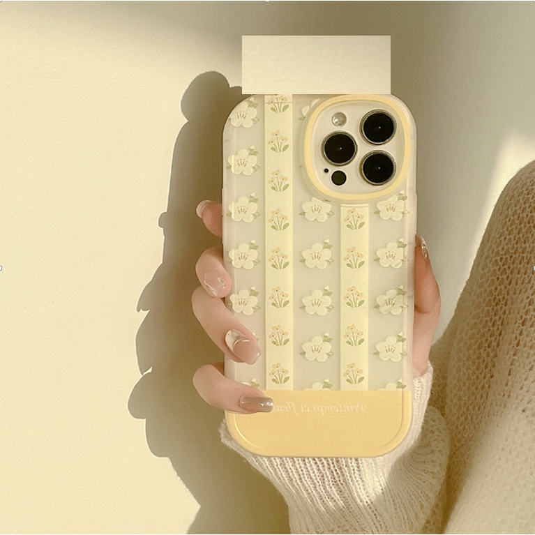 Ốp lưng iphone Hoa Nhí Vàng 6/6plus/6s/6splus/7/7plus/8/8plus/x/xr/xs/11/12/13/pro/max/plus/promax-jerry shop