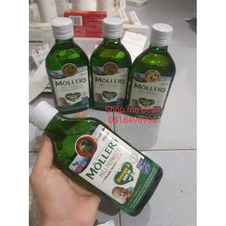 Dầu gan cá tuyết moller's omega 3 dạng viên và siro nauy