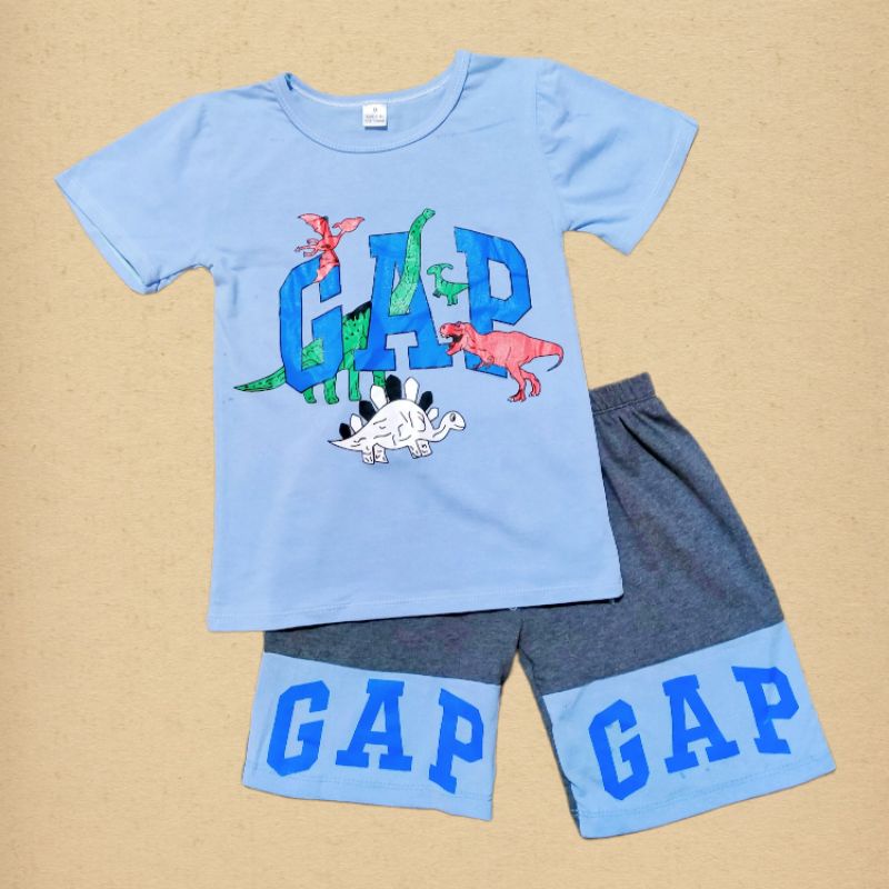 Bộ tay ngắn quần ngố size đại cho bé trai thun cotton 4 chiều