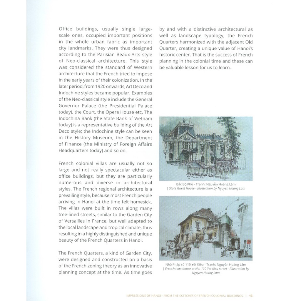 Sách - Ấn Tượng Hà Nội Từ Kí Hoạ Những Công Trình Thời Pháp | BigBuy360 - bigbuy360.vn