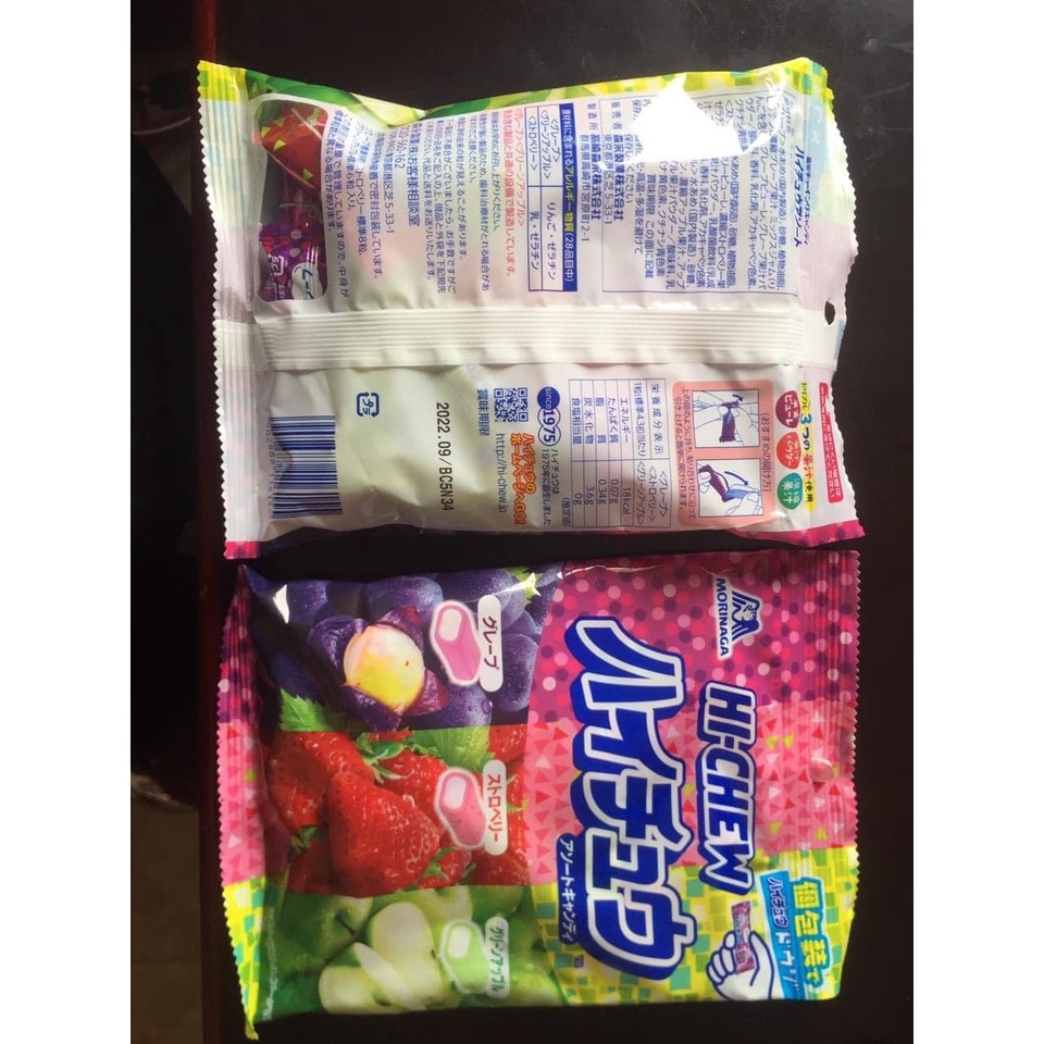Kẹo mềm trái cây Morinaga Hi-Chew Nhật Bản 39k/ 1 gói (date 9-2022)