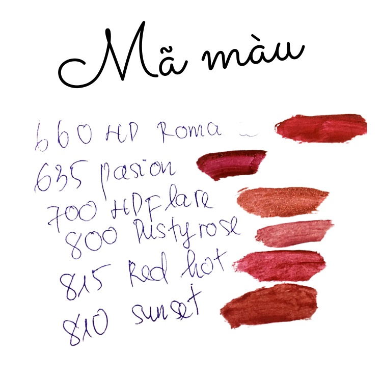 Son Kem Lì Revlon Ultra HD Matte Lipcolor (5,9ml)- Nhật Bản - mỹ phẩm ola
