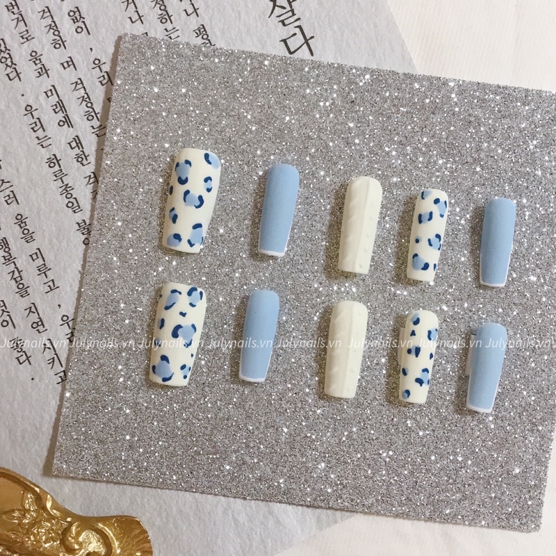 Nail Box Bò Sữa Thiết Kế Đơn Giản nb010 julynails.vn