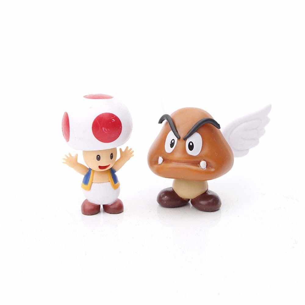 Mô Hình Đồ Chơi Nhân Vật Super Mario Bros Trang Trí Bàn Làm Việc