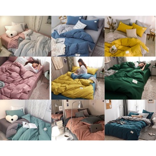 Bộ chăn ga cotton 5 món sale giá sốc