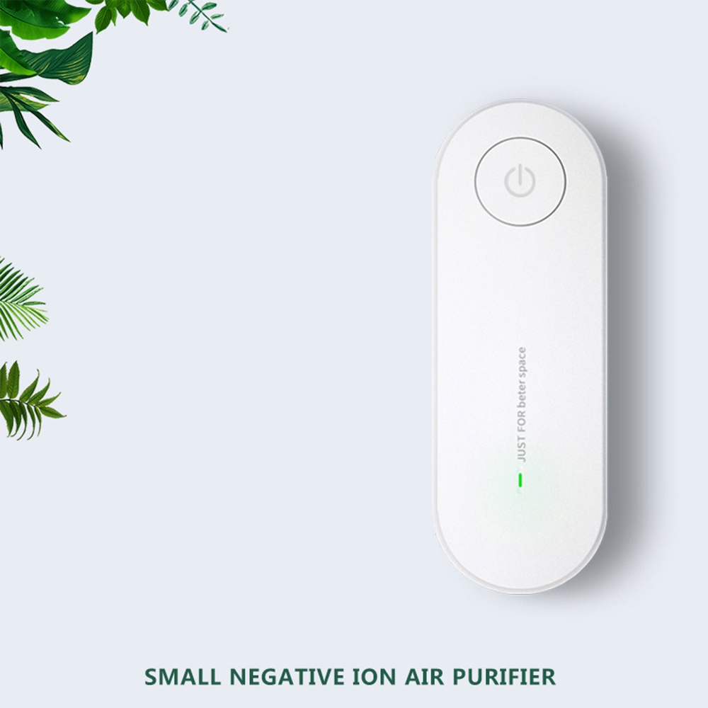 Máy Lọc Không Khí Mini Ion Âm Cho Phòng Ngủ Không Có Hepa
