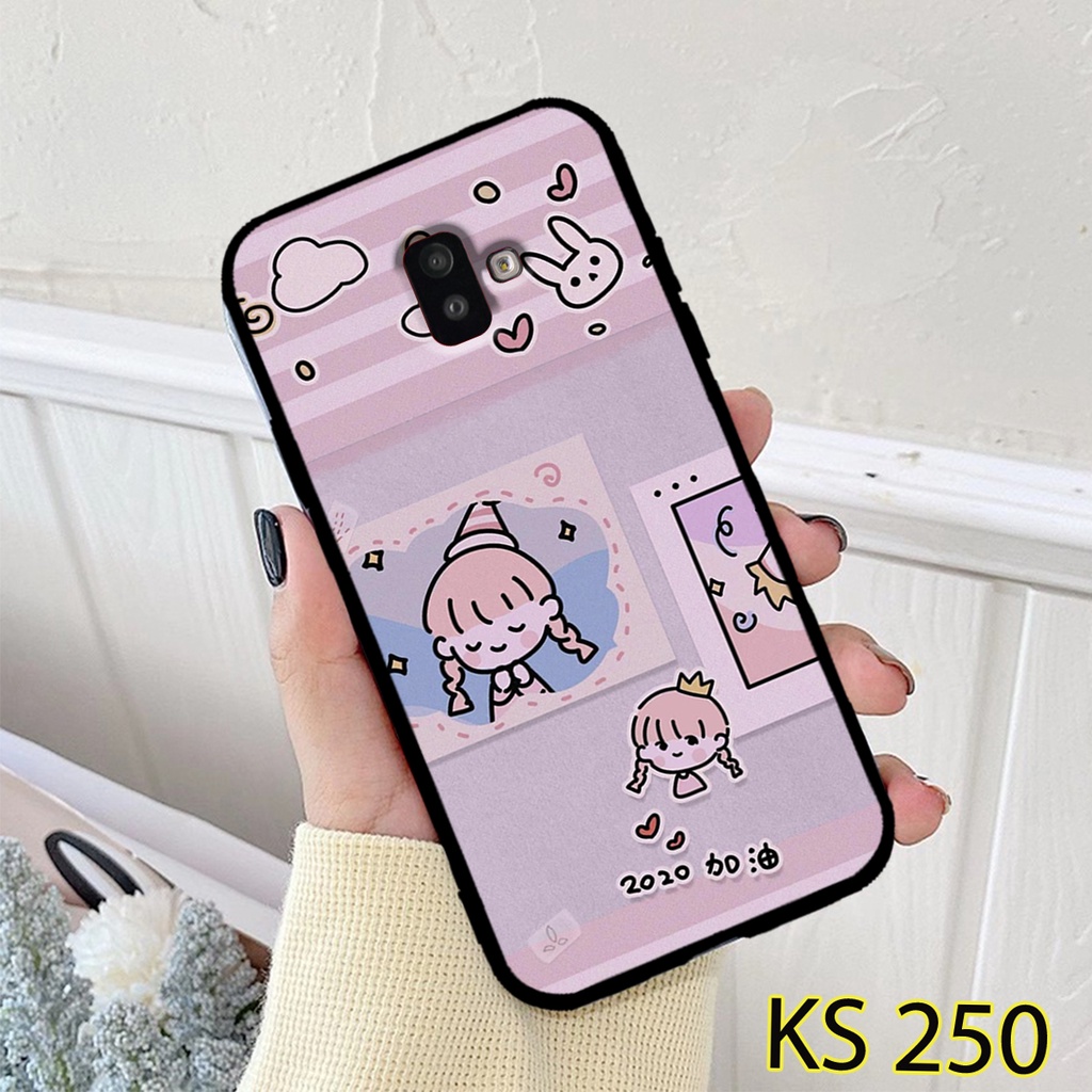 Ốp lưng Samsung J6-2018/J6 PLUS/J8-2018 in hình Little Girl_KINGSTORE.HN_Ốp SS  J6/J6 PLUS/J8
