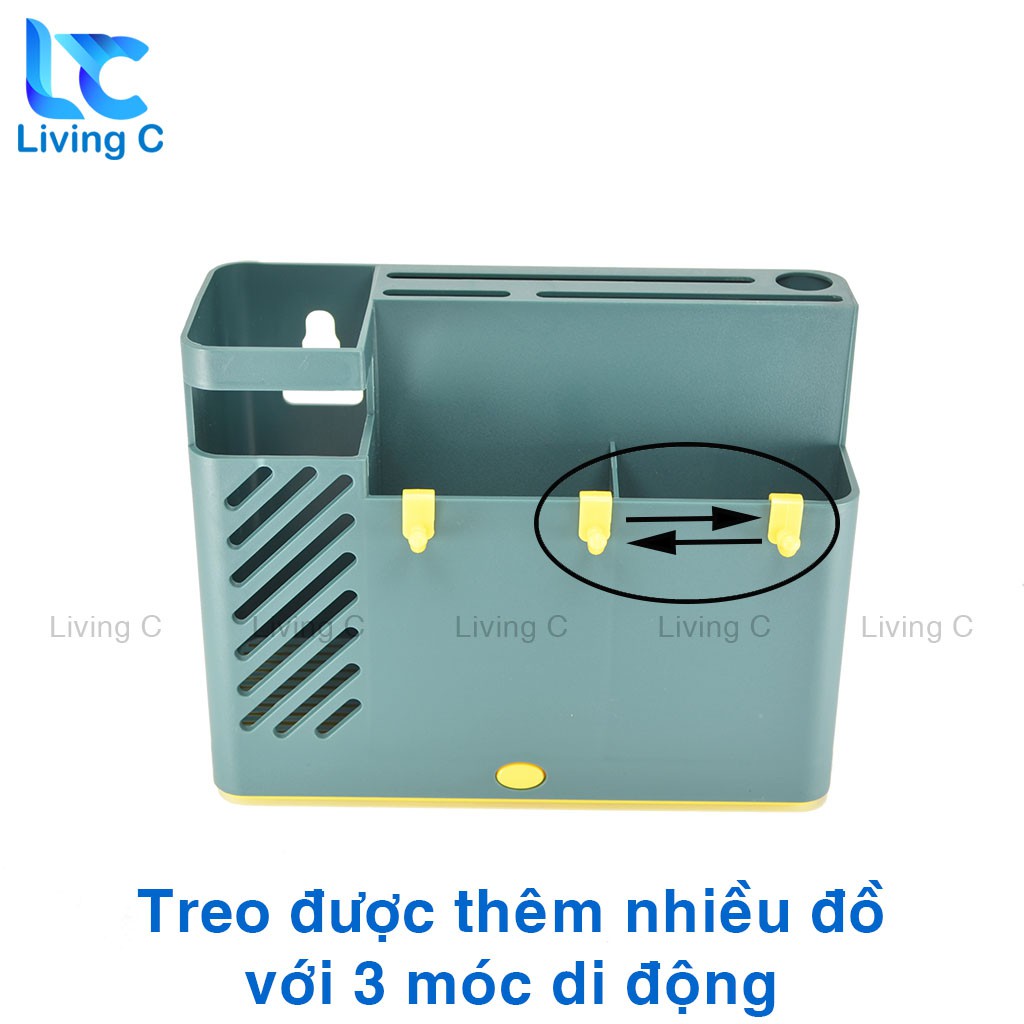 Giá kệ cắm dao đũa muỗng Living C , ống đũa nhà bếp dán tường đa năng _K185 | BigBuy360 - bigbuy360.vn
