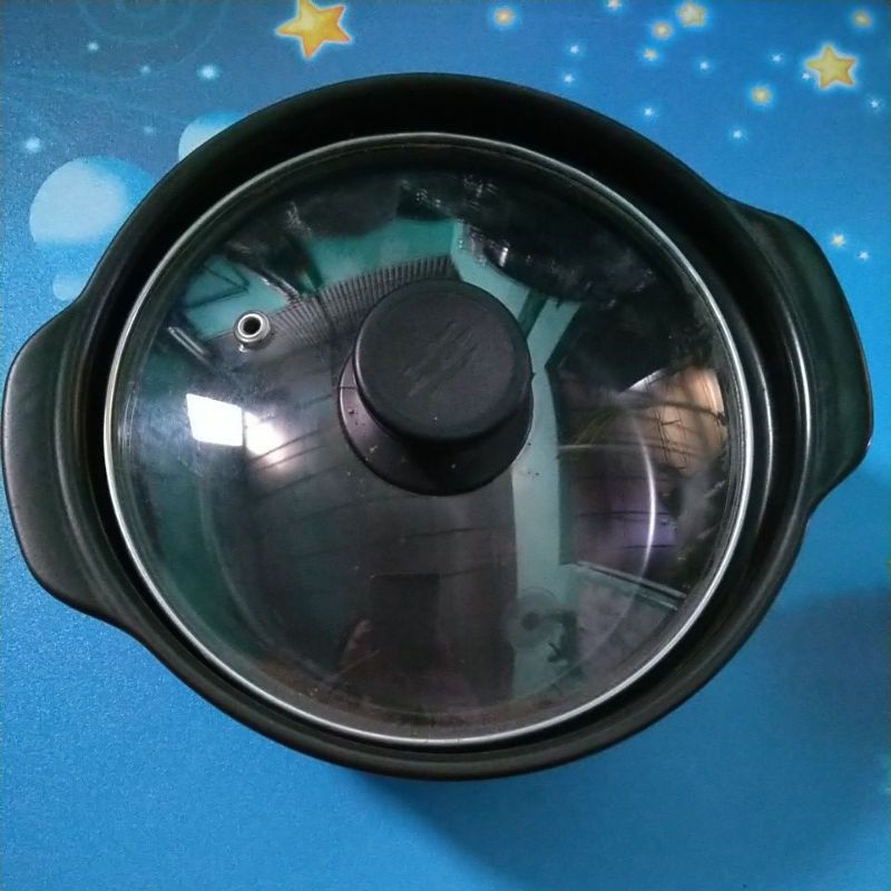 Nồi kho cá bằng đất nung tráng men đủ số