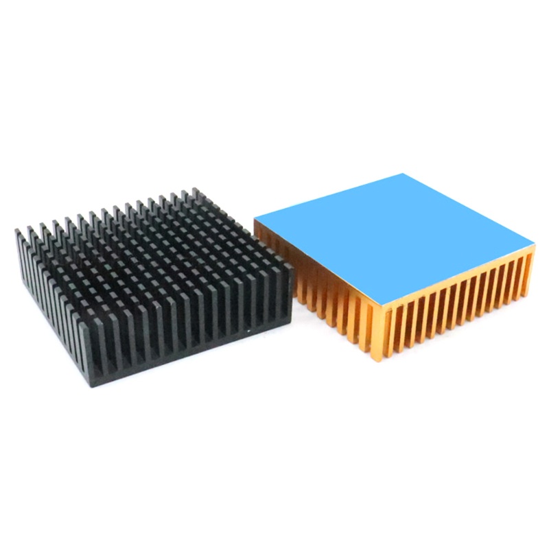 Set 4 bộ tản nhiệt 50x50x15mm bằng nhôm kèm băng keo 3M cho CPU LED