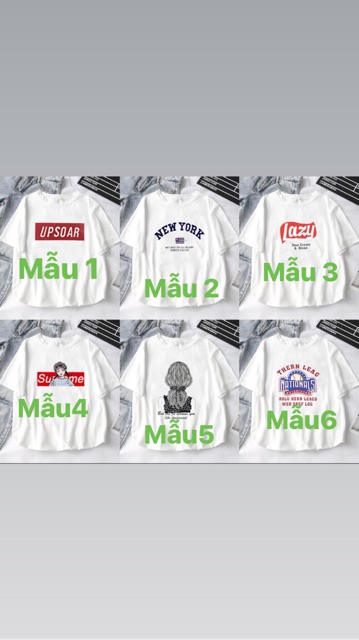 [HÌNH THẬT] ÁO PHÔNG NỮ ⚜️FREESHIP⚜️ Thun Nữ Unisex nhiều hình Phông Nữ Quảng Châu [Thun Nu] | BigBuy360 - bigbuy360.vn