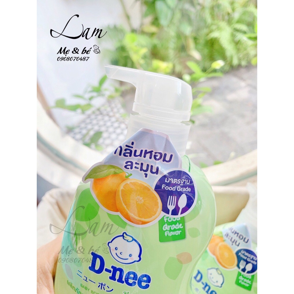 Nước rửa bình sữa rau củ quả Dnee Hữu cơ