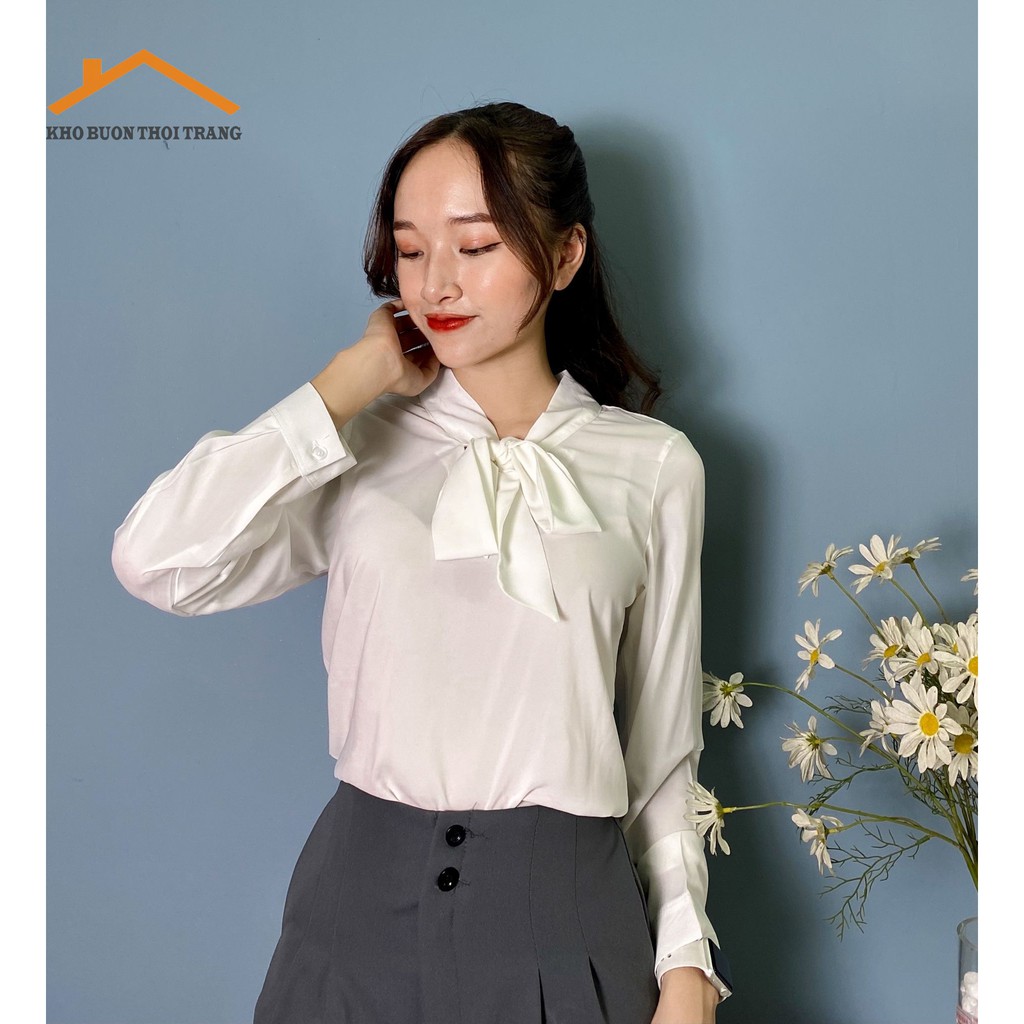 ÁO SƠ MI NỮ THƯ KÍ KIM SIÊU HOT | áo sơ mi nữ ( kèm Ảnh thật) | BigBuy360 - bigbuy360.vn