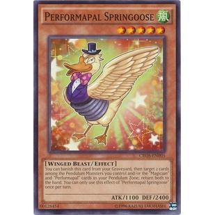 Thẻ bài Yugioh - TCG - Performapal Springoose / CROS-EN005'