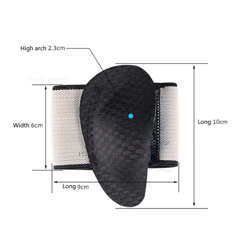 1 Cặp Đệm Lót Giày Hỗ Trợ Chỉnh Hình Bàn Chân Bẹt X / O