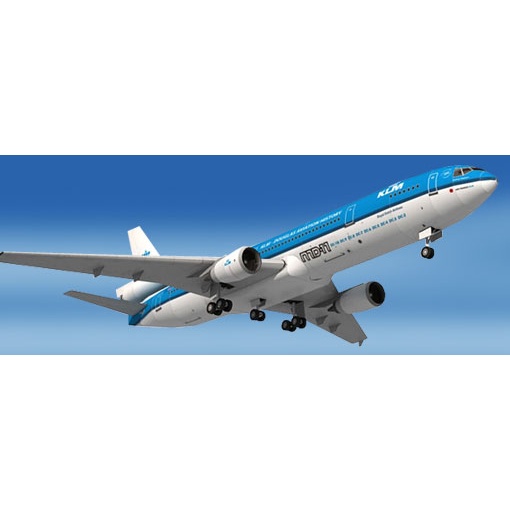 Mô hình giấy máy bay KLM Boeing 737-900 tỉ lệ 1/100