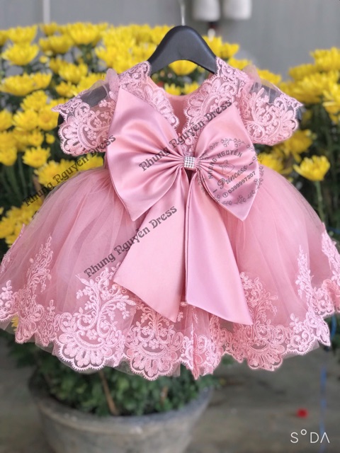 Váy công chúa  thiết kế cao cấp mã CC01