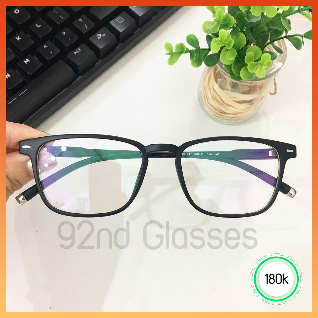 Gọng kính nhựa dẻo Unisex 213 Đủ Màu - Lắp Mắt Cận Theo Yêu Cầu | BigBuy360 - bigbuy360.vn