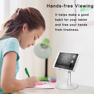 Phone Holder, Multi-Angle Universal Mini Desk Tablet Stand Holder (3.7-10.2 inches)