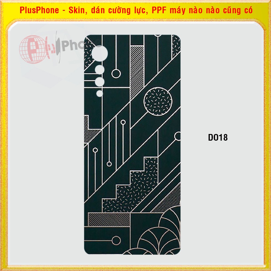 Dán Skin cho điện thoại LG Velvet 5G in hình nhiều mẫu hot