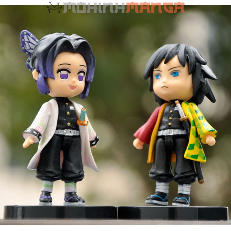 Mô hình Kimetsu No Yaiba Thanh gươm diệt quỷ Muichirou Rengoku Shinobu Giyuu Mitsuri Uzui Obanai Sanemi Viêm Trùng Thủy