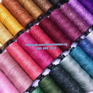 Combo 10 cuộn sợi dệt kim tuyến Craftyarn VN