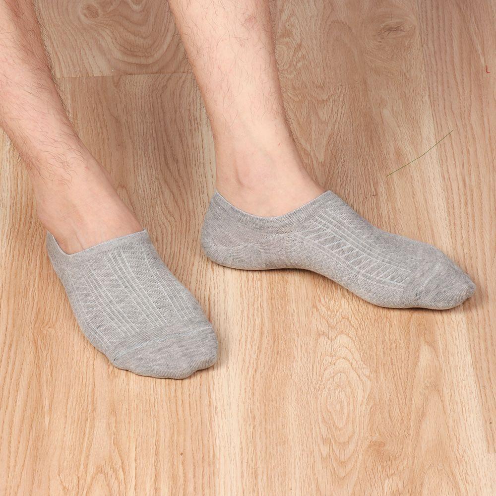 Set 1 / 3 Đôi Vớ Thuyền Chất Liệu Cotton Co Giãn Thoáng Khí