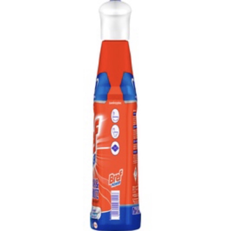 Chai xịt vệ sinh tẩy cặn canxi inox, vòi sen, vách kính Bref Power 750ml  Shop Gấu tạp hoá