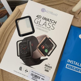 Kính Cường Lực 4D Cotecci Apple Watch Seri 1, 2,3,4( size 38mm/40mm/42mm/44mm)