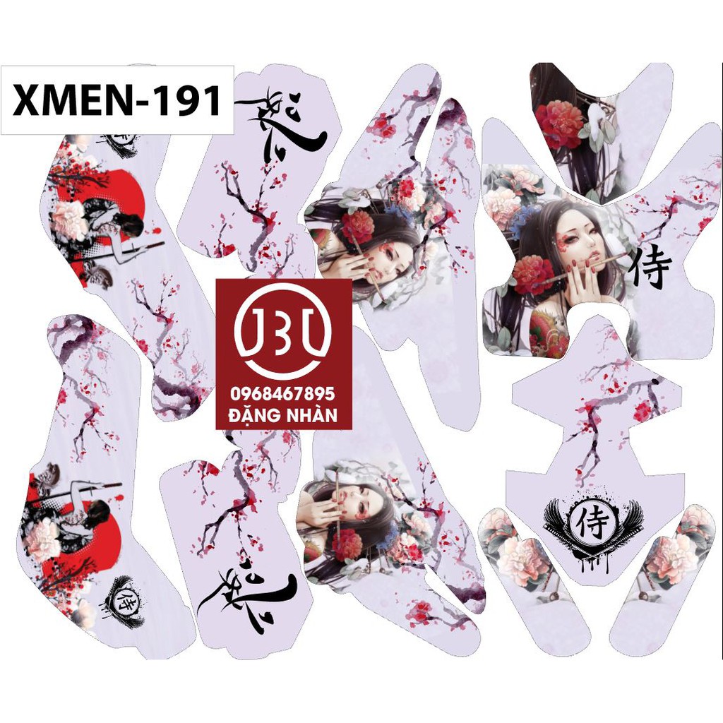 TEM TRÙM XE ĐIỆN XMEN 191