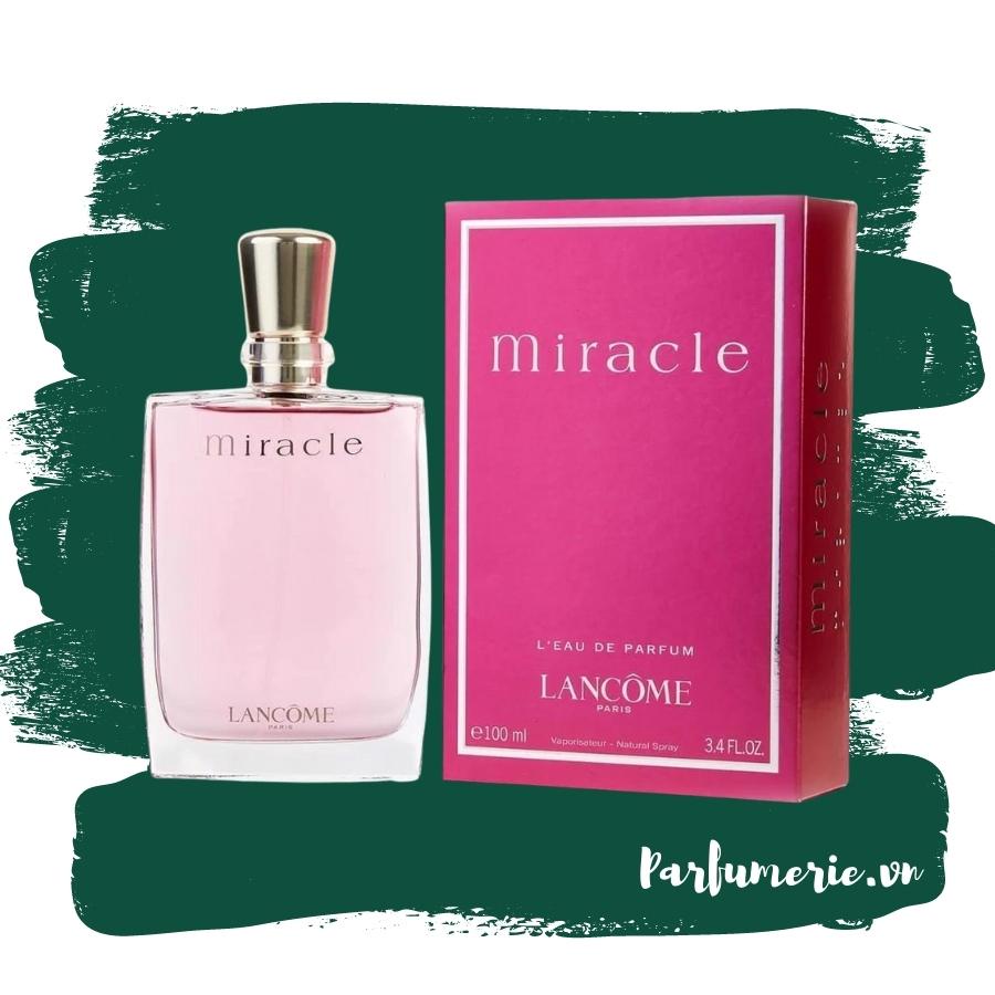 Nước hoa nữ LANCOME MIRACLE tinh nghịch, dịu dàng, thanh lịch