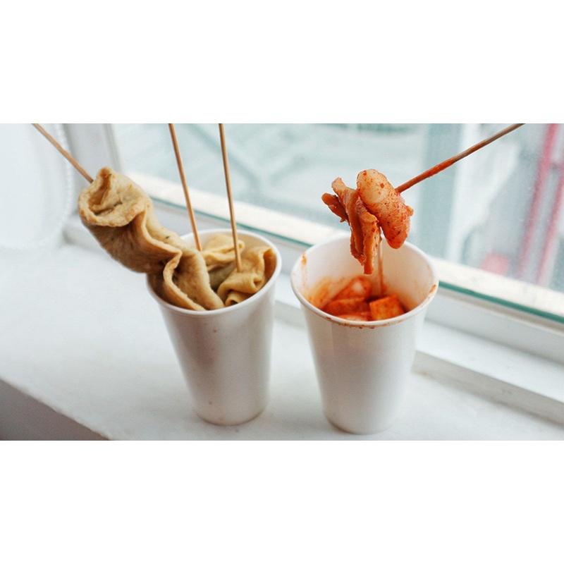 Chả cá Hàn Quốc - Chả cá mỏng làm tokbokki, xiên que