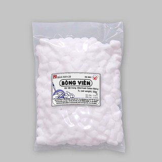 Bông viên y tế,Bịch 500g