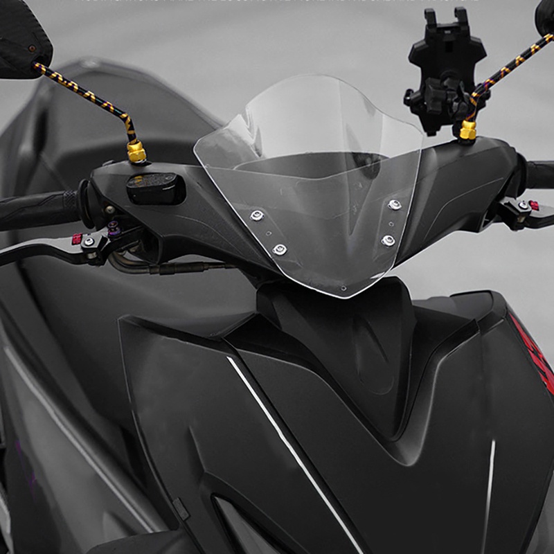 Kính Chắn Gió Trong Suốt Dành Cho Xe Mô Tô Yamaha Aerox155 NVX155 NVX-155 2016-2021