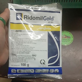 Thuốc Trừ Bệnh Cây Trồng RidomilGold 68 wg, Nội Hấp Diều Trị Sương mai, Thán Thư