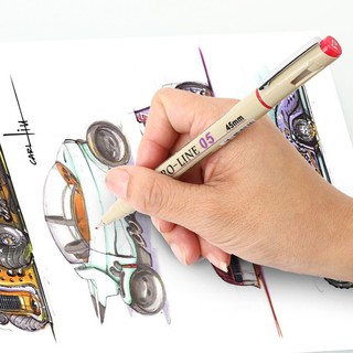 Bút Màu Vẽ Đầu Cọ Nét Nhỏ Set 12M