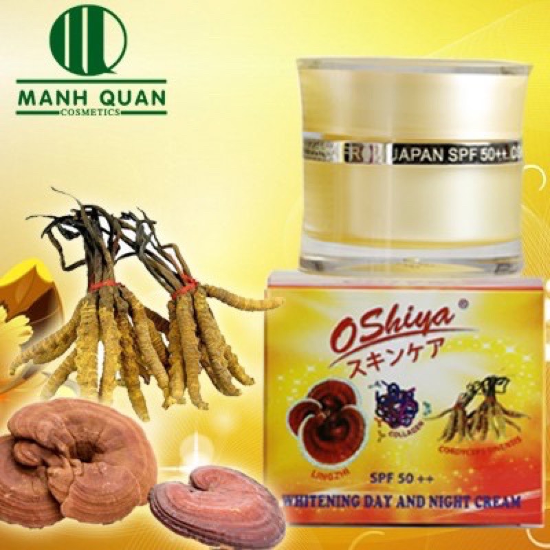 Kem Oshiya linh chi đông trùng hạ thảo