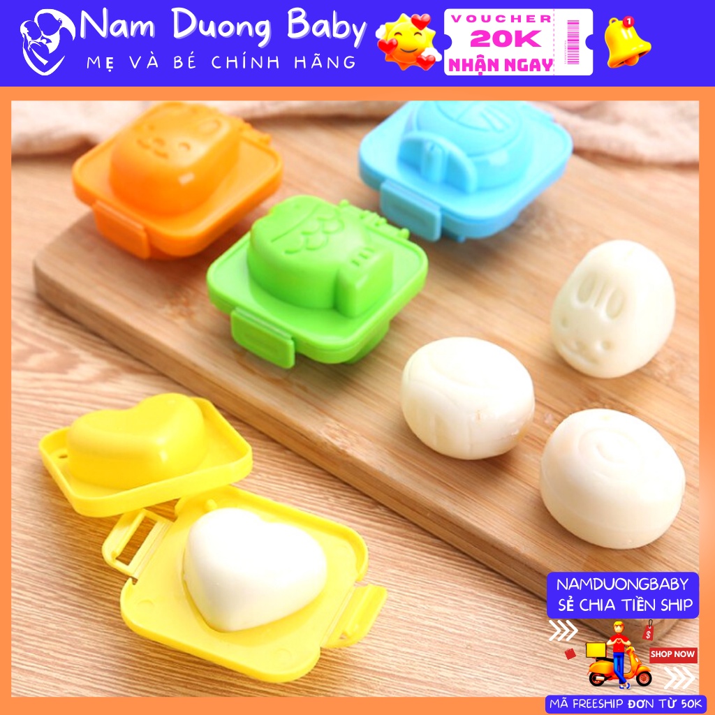 Khuôn Tạo Hình Cơm , Trứng ,Khuôn Làm Bánh Cho Bé Ăn Dặm Ngon Miệng